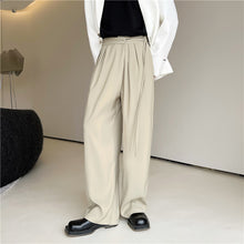 Load image into Gallery viewer, Elasticized Loose Straight Leg Trousers
