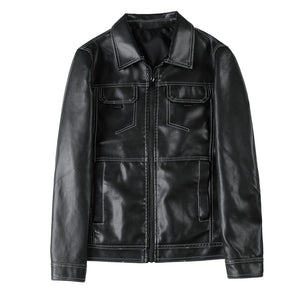 PU Leather Motorcycle Jacket