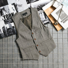 Load image into Gallery viewer, Slim Fit Striped Vest
