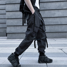 Load image into Gallery viewer, Techwear Asymmetric Tote Pocket Cargo Pants
