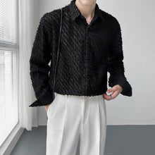Load image into Gallery viewer, Solid Lace Cutout Shirt
