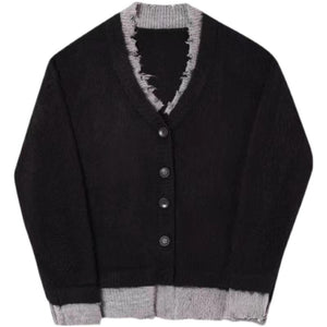 Loose Cardigan Sweater