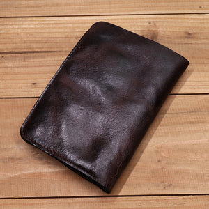 Retro Handmade Leather Wallet