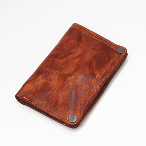 Retro Handmade Leather Wallet Multi Card Slots Wallet