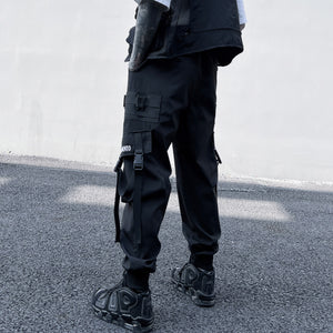 Techwear Casual Oversized Pocket Cargo Pants