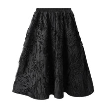 Load image into Gallery viewer, Elastic Waist A-line Skirt
