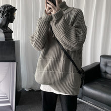 Load image into Gallery viewer, Solid Knit Turtleneck Sweater
