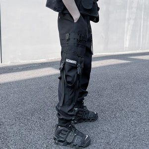 Techwear Casual Oversized Pocket Cargo Pants