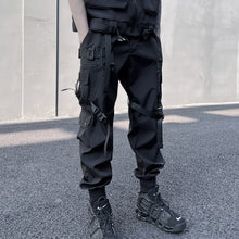 Load image into Gallery viewer, Techwear Multi-Adjustment Belt Cargo Pants
