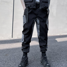 Load image into Gallery viewer, Techwear Reflective Decorative Stitching Cargo Pants
