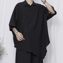 Load image into Gallery viewer, Summer Asymmetric Loose Half Sleeve Shirt
