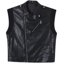Load image into Gallery viewer, PU Leather Functional Vest

