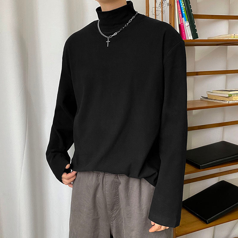 Half Turtleneck Long Sleeve Bottoming Shirt