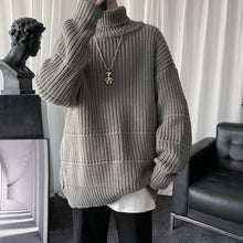 Load image into Gallery viewer, Solid Knit Turtleneck Sweater
