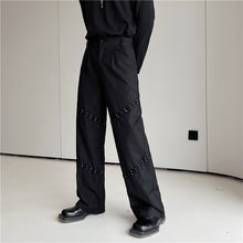 Load image into Gallery viewer, Perforated Webbing Elasticized Waist Pants
