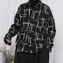 Load image into Gallery viewer, Plaid Woven Long-sleeved Shirt
