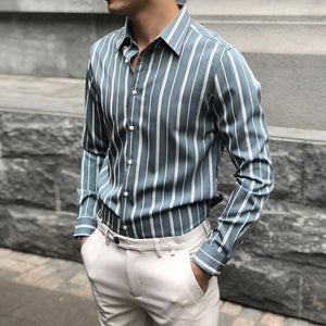 2020 New Style Striped Shirt