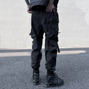 Techwear Multi-Adjustment Belt Cargo Pants