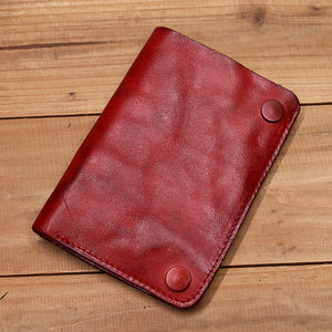 Retro Handmade Leather Wallet