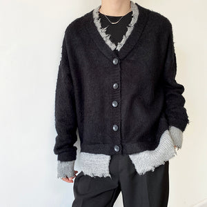 Loose Cardigan Sweater