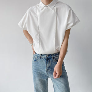 Semi-removable Bat Sleeve Shirt