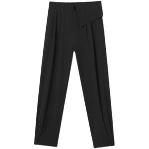 Asymmetric Patch Waist Lounge Pants