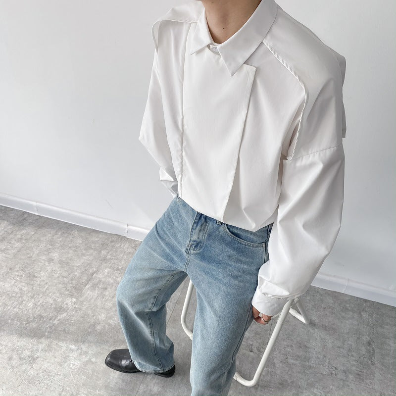 Semi-removable Bat Sleeve Shirt