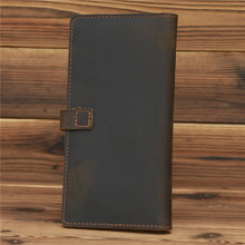 Load image into Gallery viewer, Retro Bifold Multi-card slot Leather Wallet
