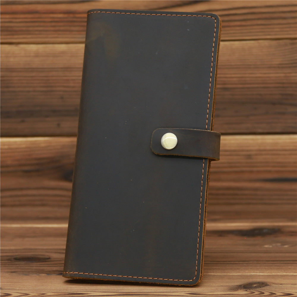 Retro Bifold Multi-card slot Leather Wallet