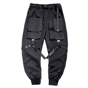 Techwear Asymmetric Tote Pocket Cargo Pants