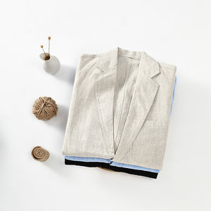 Linen Slouchy Linen Blazer