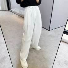 Load image into Gallery viewer, Elastic Waist Loose Casual Pants
