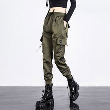 Load image into Gallery viewer, Army Green Cargo Pants
