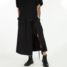 Load image into Gallery viewer, Loose Tie Wide-Leg Culottes
