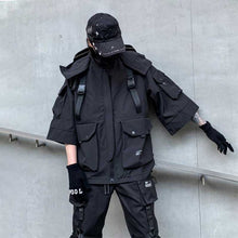 Load image into Gallery viewer, Techwear Dark Cargo Jackets
