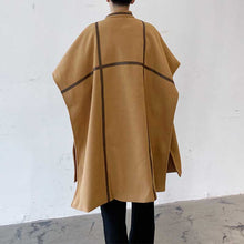 Load image into Gallery viewer, Mid Length Retro Cape Coat
