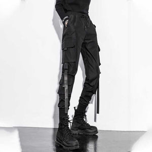 Slim Fit High Waist Leggings Cargo Pants