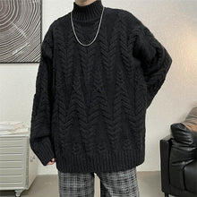 Load image into Gallery viewer, Half Turtleneck Knitted Sweater
