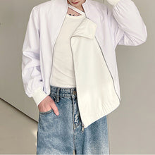 Load image into Gallery viewer, Contrast Panel Zip Cropped Jacket
