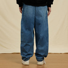 Load image into Gallery viewer, Japanese Vintage Washed Cotton Casual Jeans
