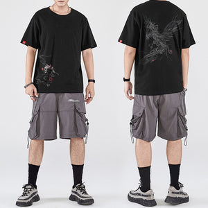 Phoenix Embroidered Short Sleeve T-Shirt