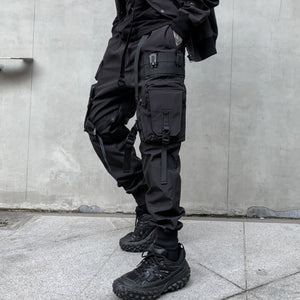 Techwear Multi-pocket Cargo Tooling Trousers