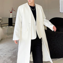 Load image into Gallery viewer, Fake Two-piece Mid-length Trench Coat
