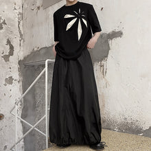 Load image into Gallery viewer, Adjustable Drawstring Large Hem A-line Skirt
