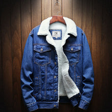 Load image into Gallery viewer, Winter Single-breasted Denim Cotton Jacket
