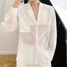 Load image into Gallery viewer, Translucent Organza Blazer
