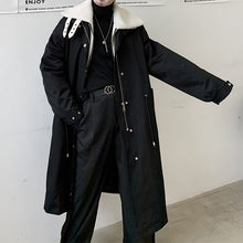 Load image into Gallery viewer, Vintage Fake Two Piece Mid length Coat
