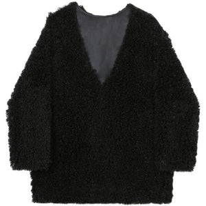 Pullover Furry Fringed Coat