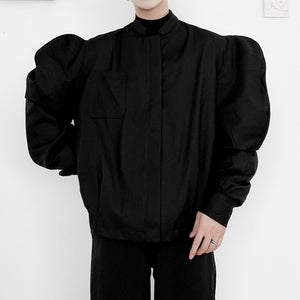 Men's Puff Sleeve Loose Jacket