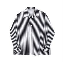 Load image into Gallery viewer, Pinstripe Lapel Shirt
